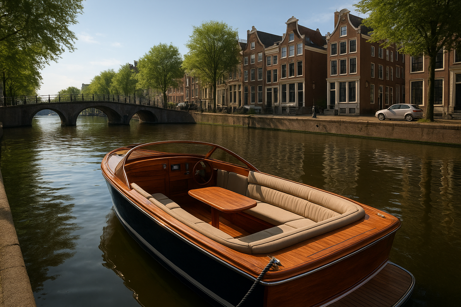 Foto bij Een privérondvaart in een luxe open boot: wat maakt dit type tocht uniek?
